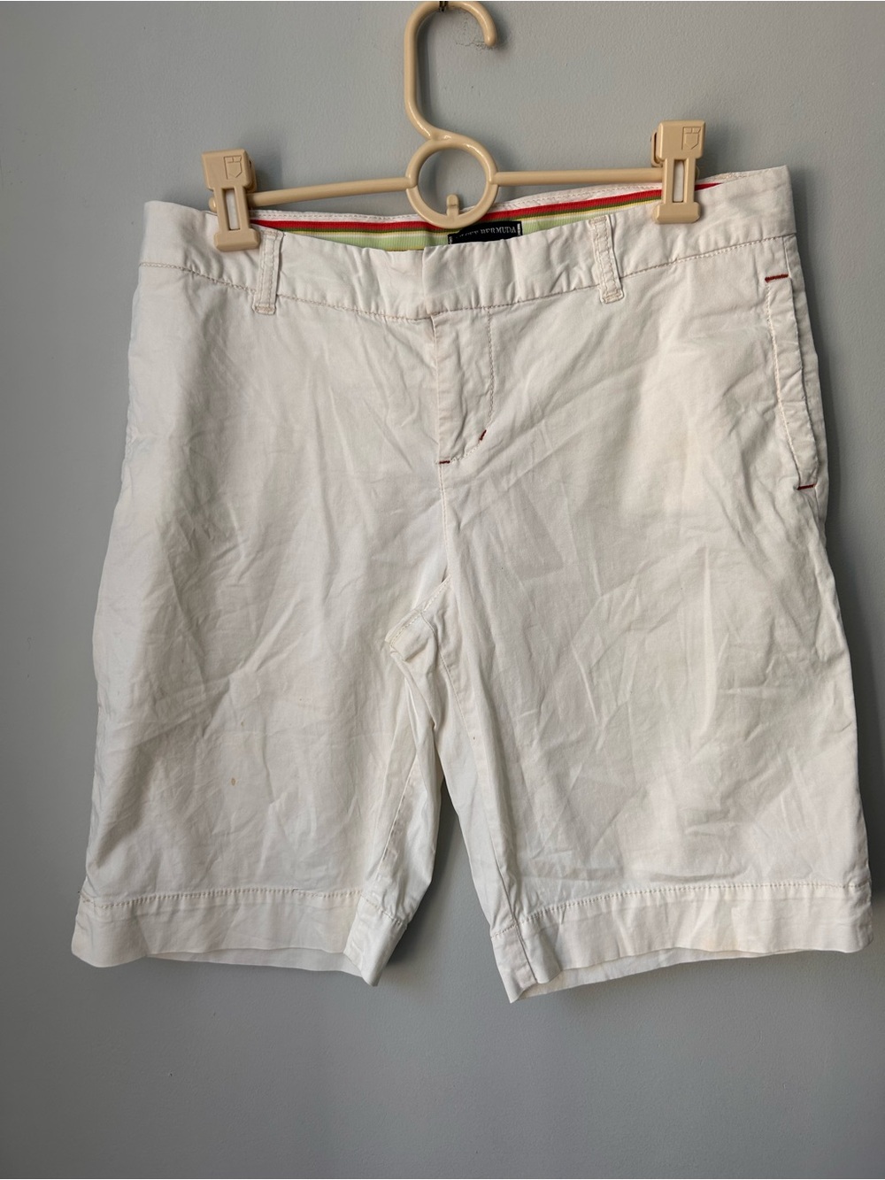 Polo Jeans Company Kelsey Bermuda Womens Size 29 / 8 Bermuda Shorts Khaki Y2K